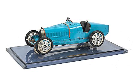 1:8 scale model of the 1924 Grand Prix de Lyon Bugatti Type 35