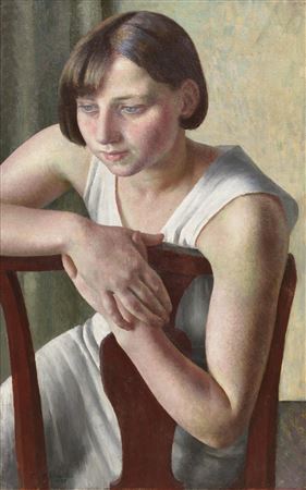 Girl in her Petticoat