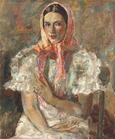 Russian Peasant Girl, Olga Eliena