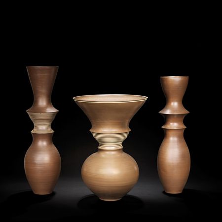 Three vases