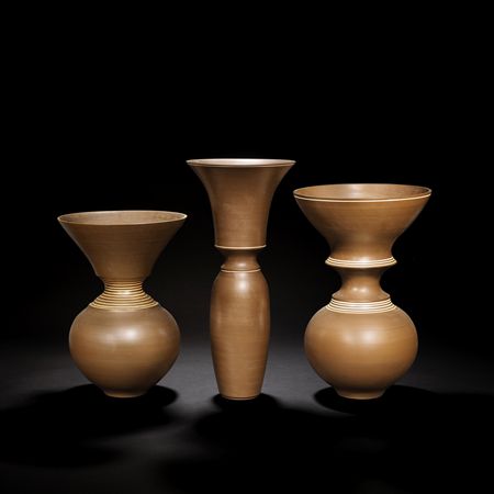 Three vases