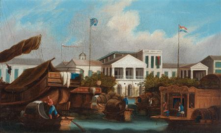 Canton: The English and Dutch Hongs