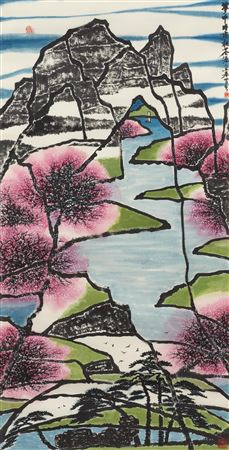 Dreaming of Visiting Peach Blossom Spring, 2009