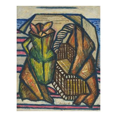 Nature morte au panier