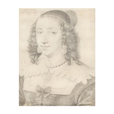 Portrait of Henrietta Maria, Queen of England (1609-1669)