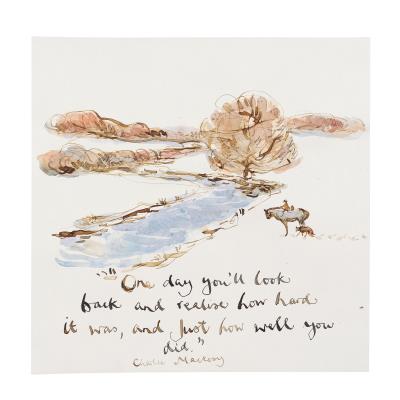 One day you'll look back