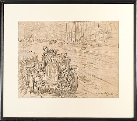 Chiron in Alfa Romeo at Le Mans