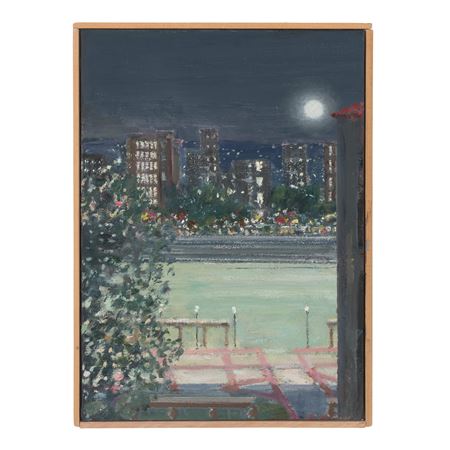 View of UCLA at Night, 2013