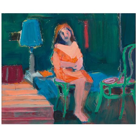 Girl in Orange Dress, 1963