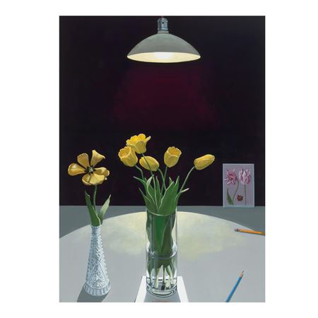 Study for Still Life with Tulips Under a Light, 1982