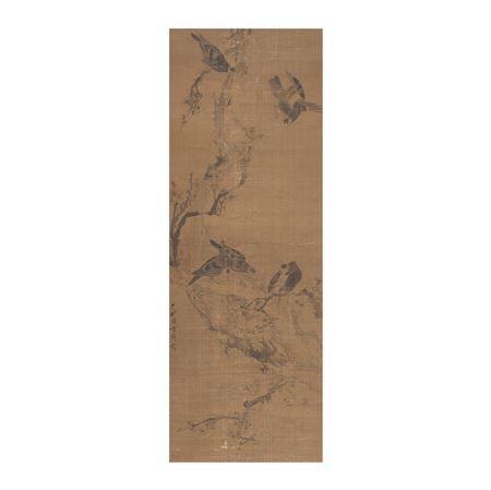 Crows and Plum Tree