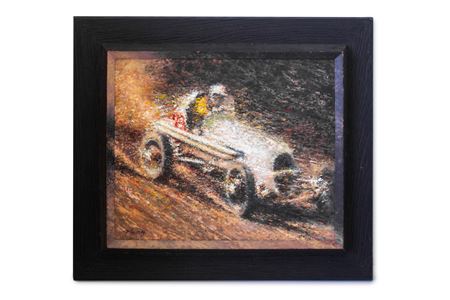 Midget racing scene