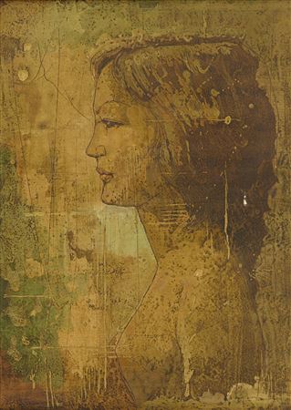 Woman in profile