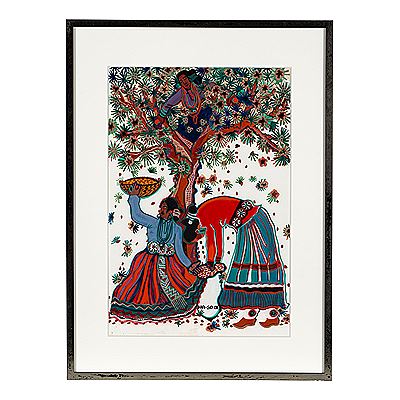Untitled (women harvesting piñon nuts) by Narciso Abeyta - Auction record, sale price, and art valuation. Compare with similar artists and explore comparable artworks.