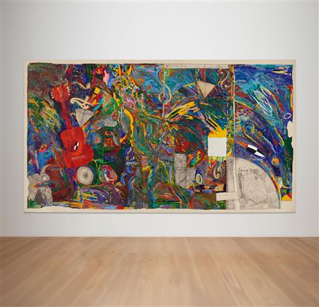 Crew Dark and the Captain's Crackers by William T Wiley - Auction record, sale price, and art valuation. Compare with similar artists and explore comparable artworks.