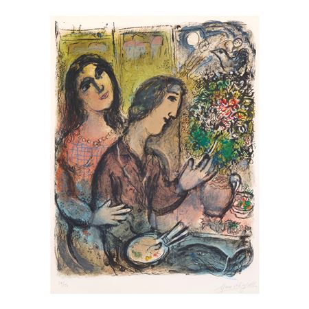 La femme du peintre (Mourlot 630), 1971