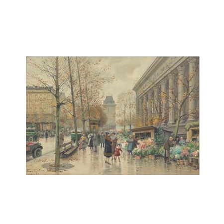 Le marché aux fleurs de la Madeleine
