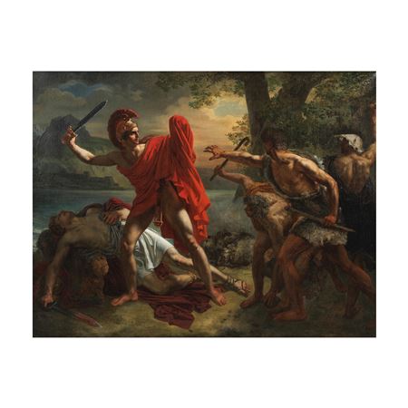 Oreste et Pylade investis par les bergers