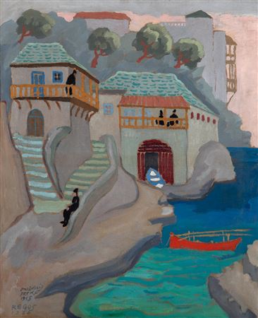 St Gregorious Monastère, Mont Athos et Coquilles