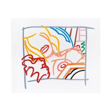 Bedroom Blonde Doodle with Photo, 1988