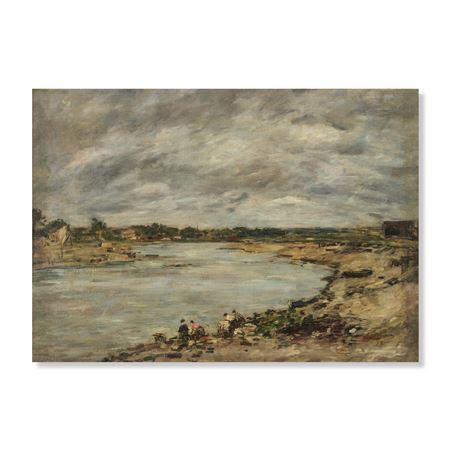 Washers on the banks of the Touques