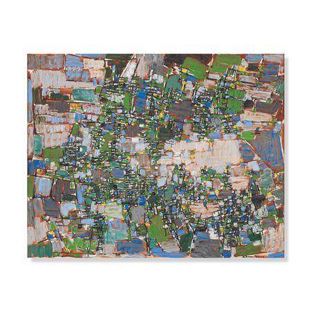 Vert et bleu 1957