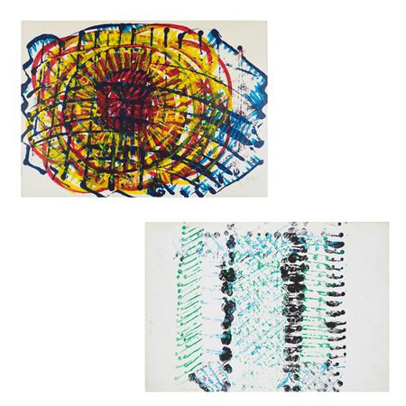 Deux oeuvres sur papier II