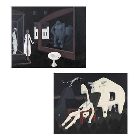 Diptyque (deux oeuvres), 1965