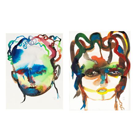Deux oeuvres (two artworks)