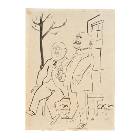 Pensionär (recto-verso)