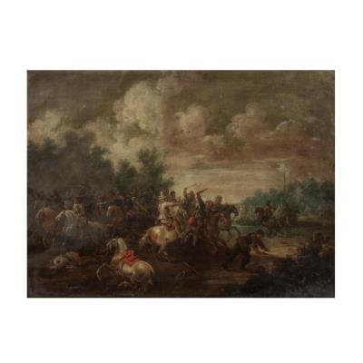 Scène de bataille