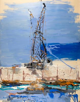 Grue by Mina Paptheodorou Valyraki - Auction record, sale price, and art valuation. Compare with similar artists and explore comparable artworks.