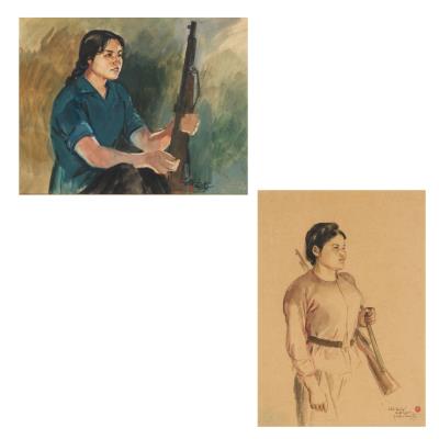 Deux peintures