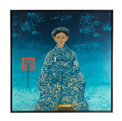 Lady in Blue