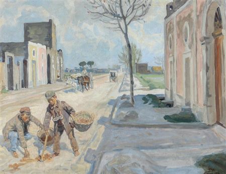 Manure Collectors in Pompeii
