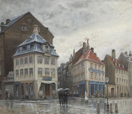 View from King's New Square in Copenhagen.