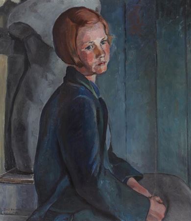 Portrait of Karen Juul Mortensen.