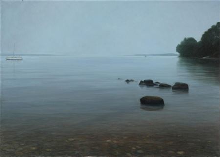 Sample artwork by Ulrik Moller (Born 1962), known for painting - View similar artists and auction records