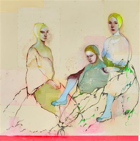 Sample artwork by Catherine Raben Davidsen (Born 1972), known for painting - View similar artists and auction records