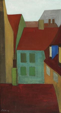 View over houses