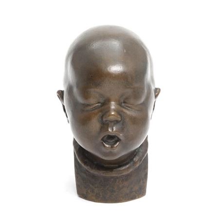 Bust of a child.