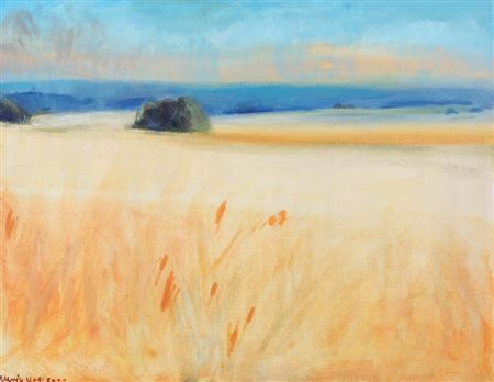 “Sommermorgen med regn - Asserbo”, 2000.