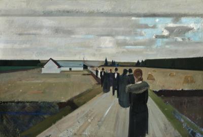 Sunday on the Heath by Erik Raadal - Auction record, sale price, and art valuation. Compare with similar artists and explore comparable artworks.