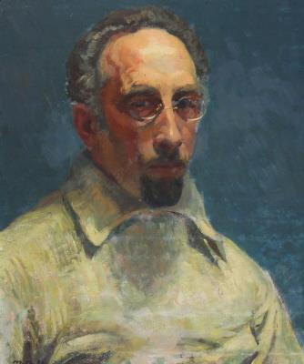 Presumably the artist's self-portrait