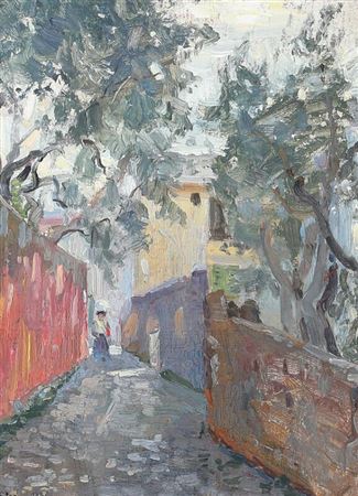 City scene from Rome