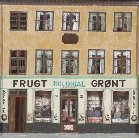Torvegade, Christianshavn by Frede Malmros - Auction record, sale price, and art valuation. Compare with similar artists and explore comparable artworks.