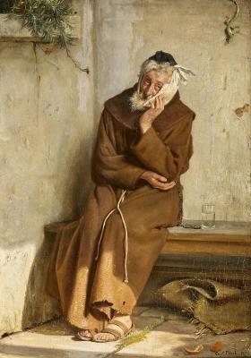 A Monk with Toothache