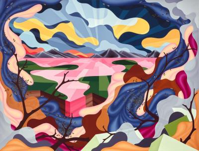 Sample artwork by Eske Kath (Born 1975), known for painting - View similar artists and auction records
