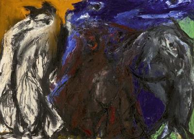 Le rencontre inconnu (The unknown encounter) by Jacqueline De Jong - Auction record, sale price, and art valuation. Compare with similar artists and explore comparable artworks.