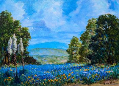 Bluebonnet Landscape